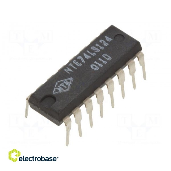 IC: digital | voltage controlled oscillator | THT | DIP16
