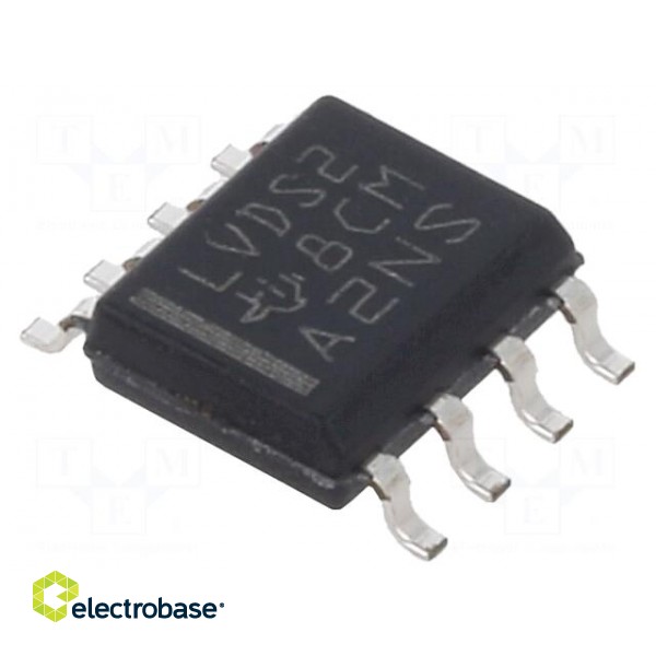 IC: interface | transceiver | 400Mbps | 2.4÷3.6VDC | LVDS | SMD | SO8