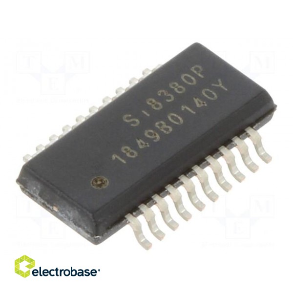 IC: interface | digital isolator | 2Mbps | 2.25÷5.5VDC | SMD | QSOP20