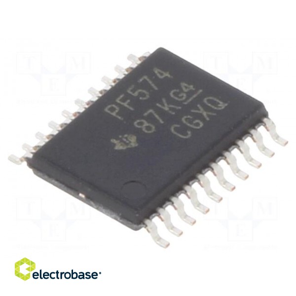 IC: interface | I/O expander | 2.5÷6VDC | I2C | SMD | TSSOP20 | Ch: 8 | tube