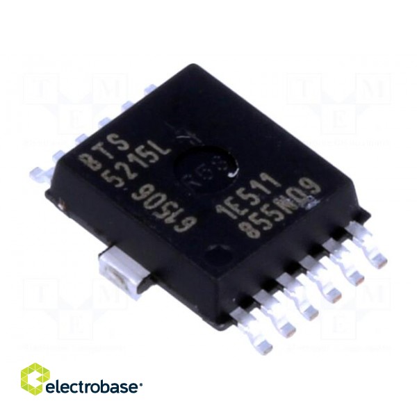 IC: power switch | high-side | 1.8A | Ch: 2 | N-Channel | SMD | BSOP12