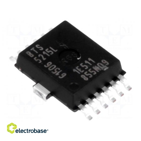 IC: power switch | high-side | 3.7A | Ch: 2 | N-Channel | SMD | BSOP12