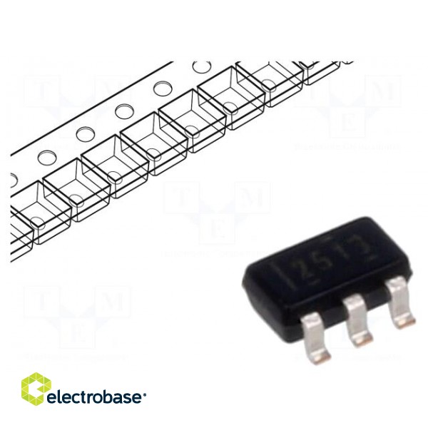 IC: power switch | USB switch | Ch: 2 | SMD | SOT23-6 | reel,tape