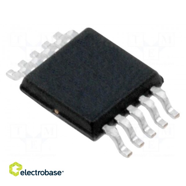 IC: A/D converter | Ch: 1 | 14bit | 500ksps | 1.7÷5.5V | MSOP10