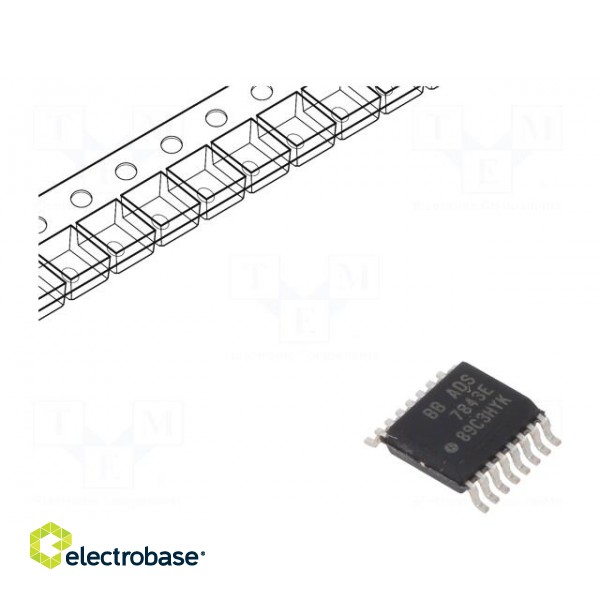 IC: A/D converter | Ch: 4 | 12bit | 125ksps | 2.7÷5.25V | SSOP16
