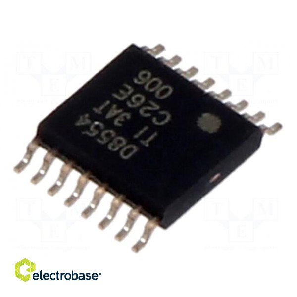 IC: D/A converter | 16bit | 200ksps | Ch: 4 | TSSOP16 | -40÷105°C | ±1LSB