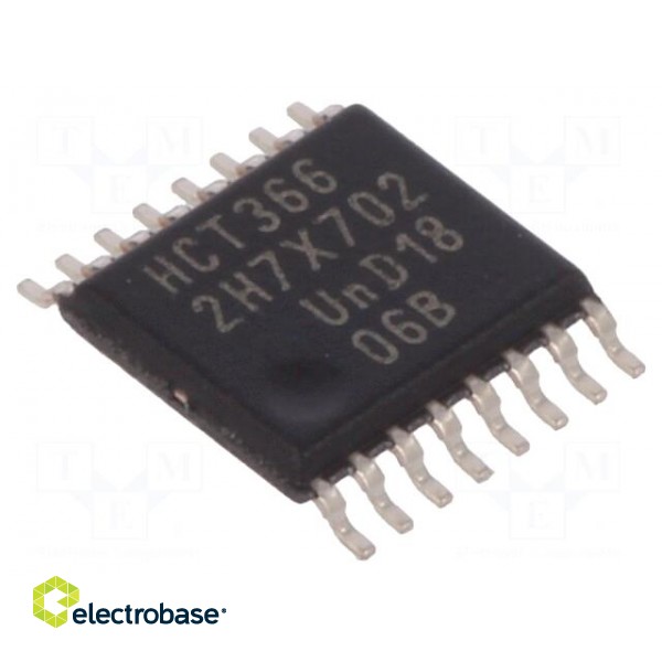 IC: digital | 3-state,HEX,buffer,inverting,line driver | SMD