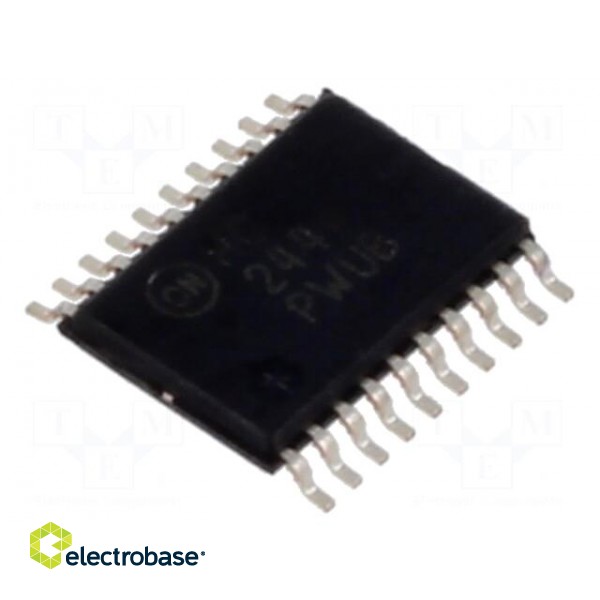 IC: digital | 3-state,buffer,octal | Ch: 8 | CMOS | SMD | TSSOP20WB | HC