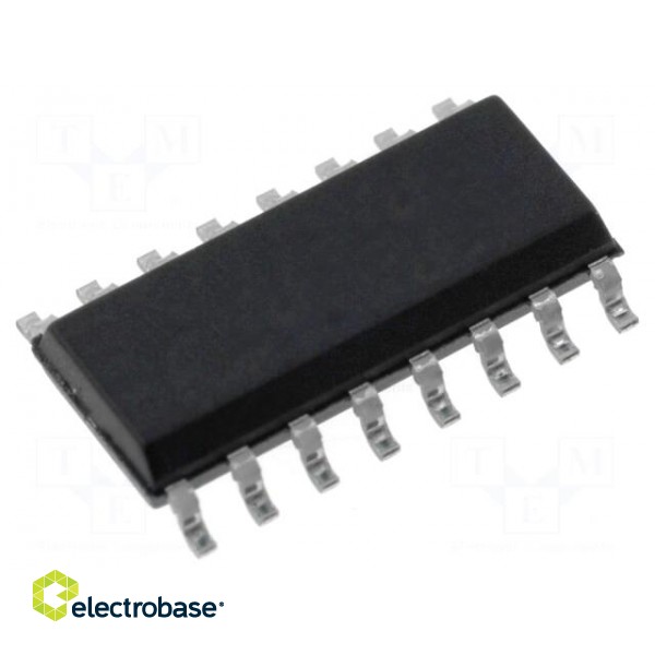 IC: digital | BCD,up counter | Channels: 2 | CMOS | SMD | SOP16