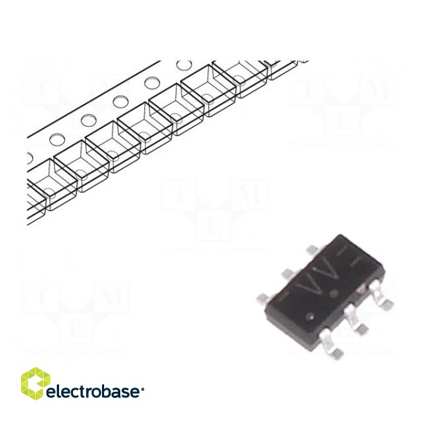 IC: digital | buffer,non-inverting | Ch: 2 | CMOS,TTL | SMD | TSOP6 | LVC