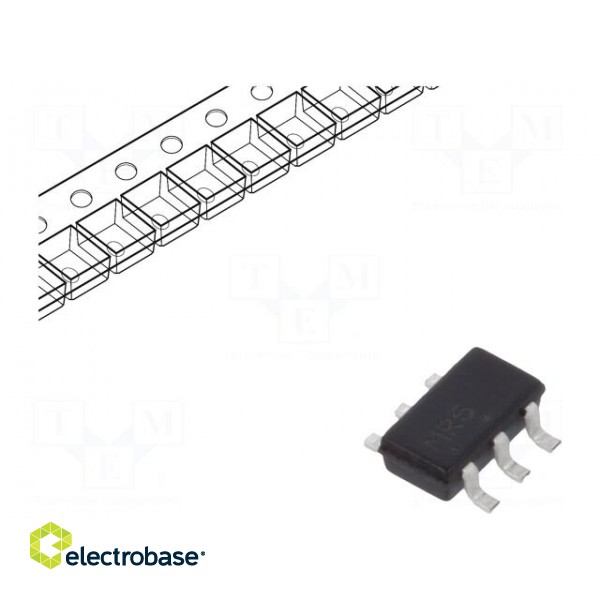 IC: digital | buffer,non-inverting | Ch: 2 | SMD | TSOP6 | 1.65÷5.5VDC