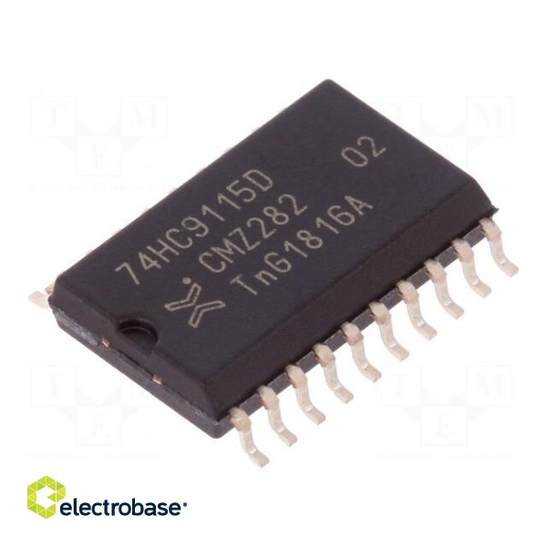 IC: digital | buffer | Channels: 9 | IN: 9 | SMD | SO20 | Series: HC | 2÷6VDC