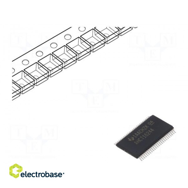 IC: digital | buffer,non-inverting,line driver | Ch: 16 | CMOS,TTL