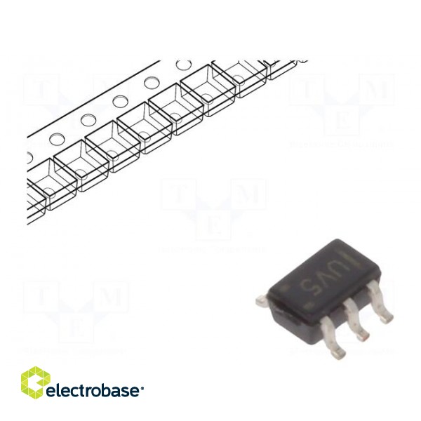 IC: digital | buffer,non-inverting,line driver | Ch: 2 | CMOS | SMD