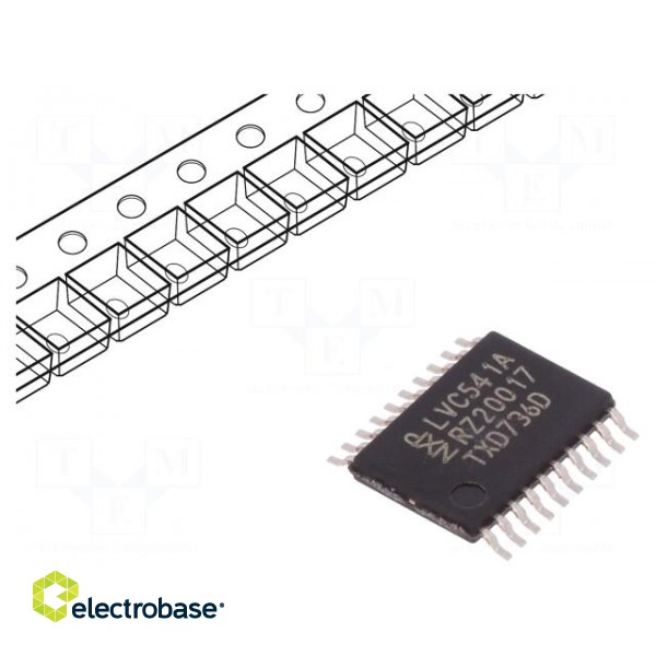 IC: digital | buffer,line driver | Channels: 8 | SMD | TSSOP20