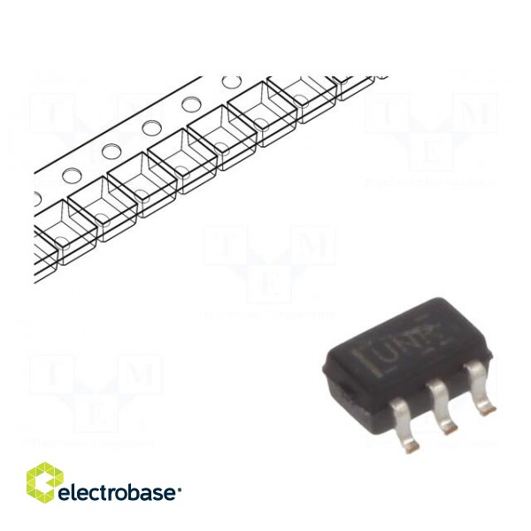 IC: digital | bus buffer | Ch: 1 | CMOS | SMD | SC70 | 0.8÷2.7VDC | -40÷85°C фото 1