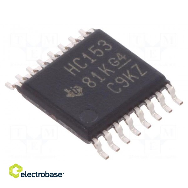 IC: digital | 4-to-1 lines,multiplexer,data selector | SMD | 2÷6VDC