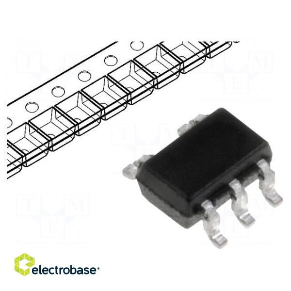 Transistor: P-MOSFET | unipolar | -20V | -1.4A | Idm: -6A | 0.3W | SC70