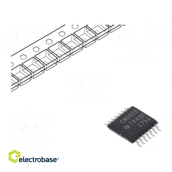IC: digital | AND | Ch: 2 | IN: 4 | CMOS | SMD | TSSOP14 | 3÷18VDC | -55÷125°C