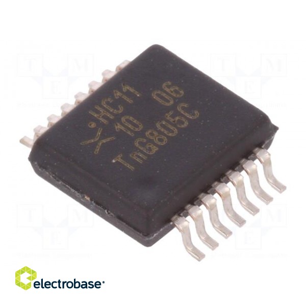 IC: digital | AND | Ch: 3 | IN: 3 | CMOS | SMD | SSOP14 | 2÷6VDC | -40÷125°C
