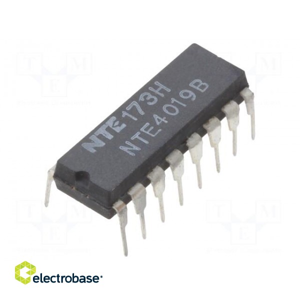 IC: digital | AND-OR,combination | Ch: 4 | IN: 2 | CMOS | THT | DIP16
