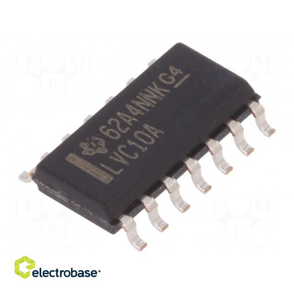 IC: digital | NAND | Channels: 3 | IN: 3 | SMD | SO14 | Series: 74LVC