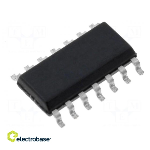 IC: digital | NAND | Channels: 3 | IN: 3 | CMOS | SMD | SOP14
