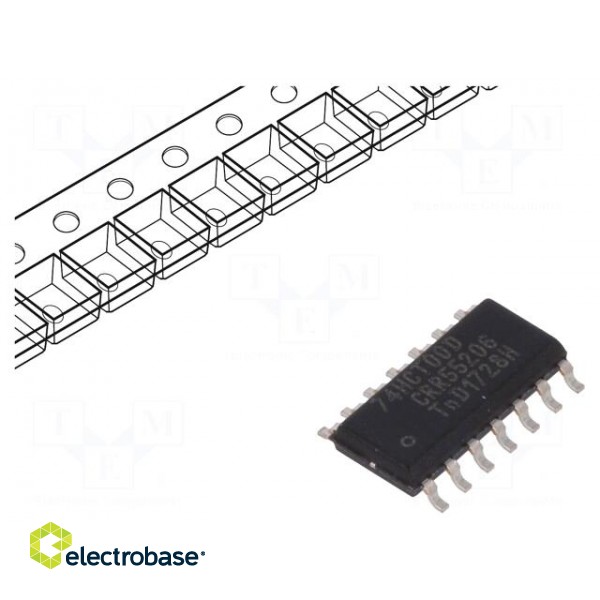 IC: digital | NAND | Ch: 4 | IN: 2 | CMOS,TTL | SMD | SO14 | 4.5÷5.5VDC | HCT