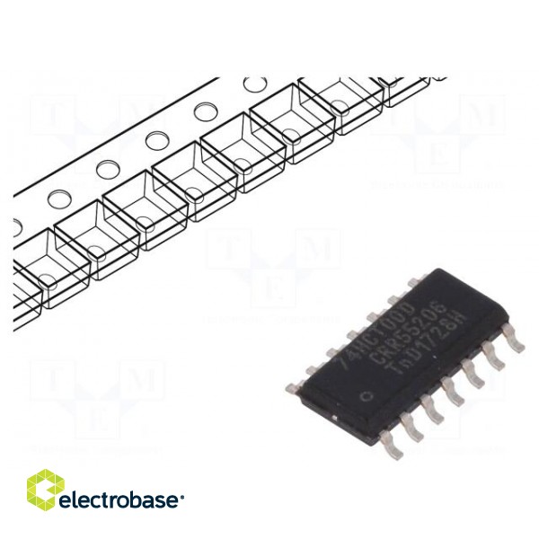 IC: digital | NAND | Channels: 4 | IN: 2 | SMD | SO14 | Series: HCT