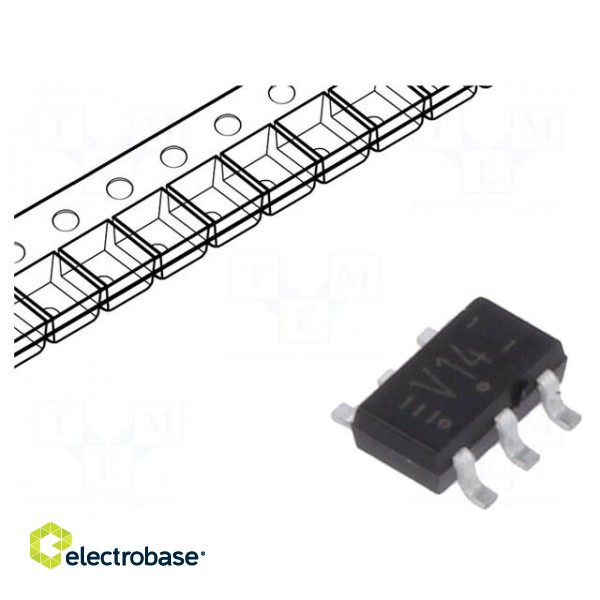 IC: digital | NOT | Ch: 2 | CMOS,TTL | SMD | TSOP6 | Mini Logic | -40÷125°C