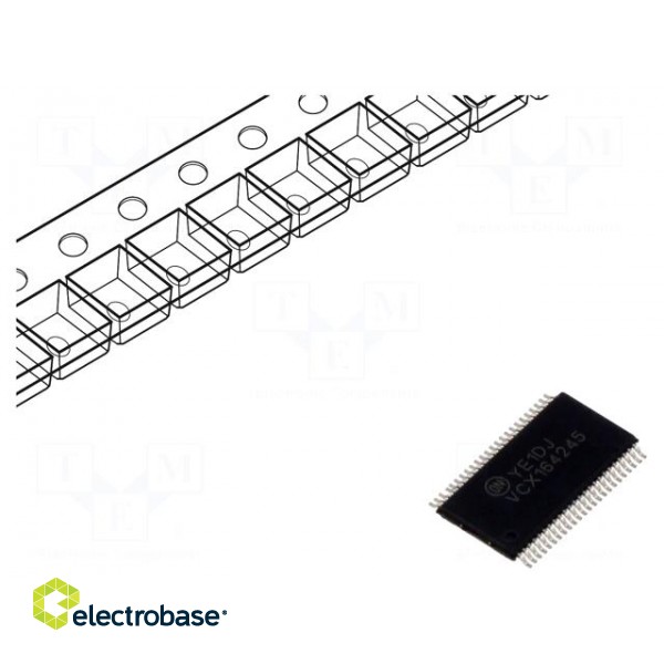 IC: digital | bidirectional,transceiver,translator | Ch: 16 | SMD