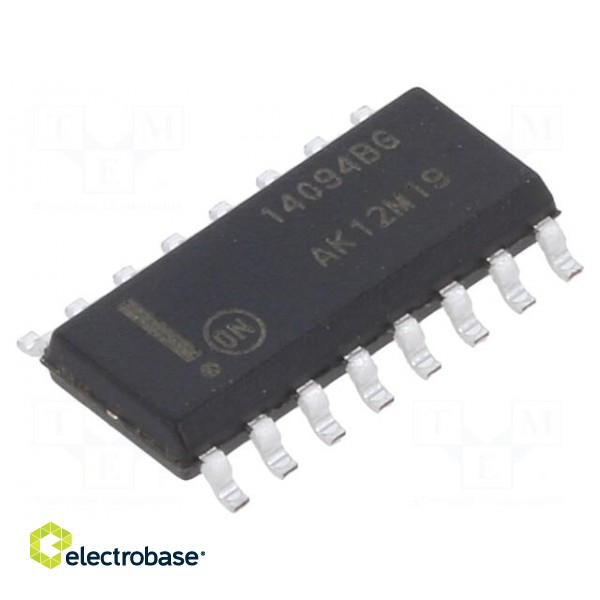 IC: digital | 8bit,shift and store | CMOS | SMD | SO16 | 3÷18VDC