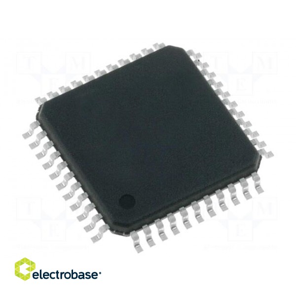 Microcontroller 8051 | SRAM: 8kB | 4÷5.5VDC | LQFP44
