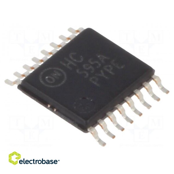 IC: digital | shift register | Ch: 8 | CMOS | SMD | TSSOP16 | HC | 2÷6VDC