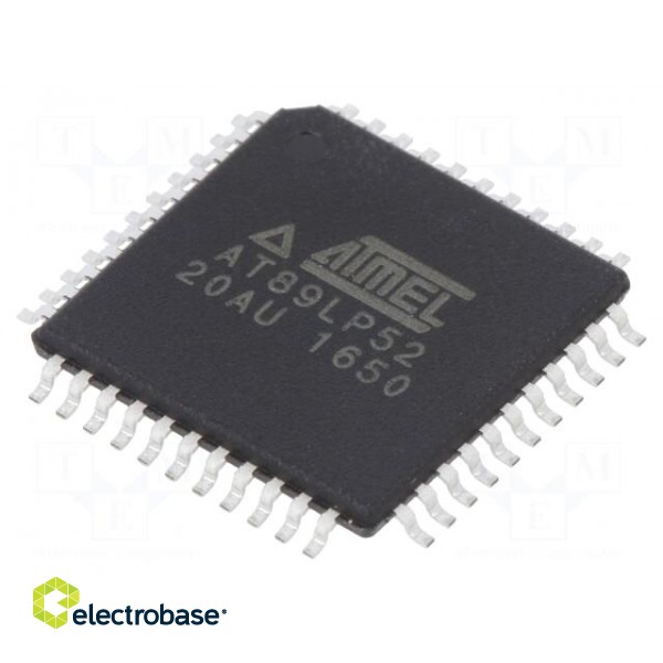 IC: microcontroller 8051 | Interface: UART | 2.4÷5.5VDC | TQFP32