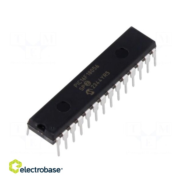IC: PIC microcontroller | 28kB | 32MHz | 1.8÷5.5VDC | THT | SPDIP28