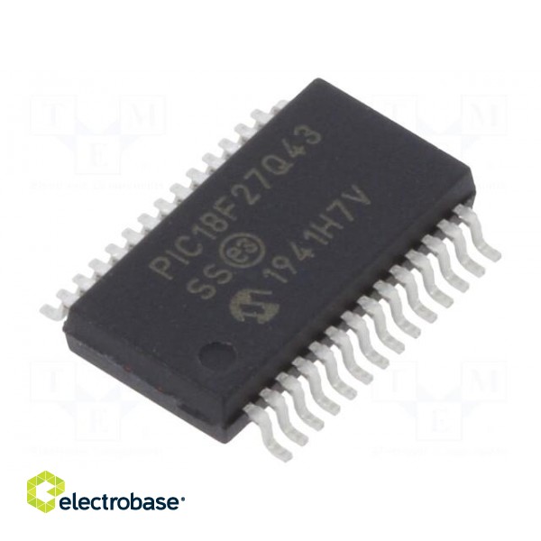 IC: PIC microcontroller | 128kB | 64MHz | CAN FD,I2C,SPI x2,UART x5