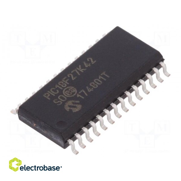 IC: PIC microcontroller | 128kB | 64MHz | I2C x2,LIN,SPI,UART x2