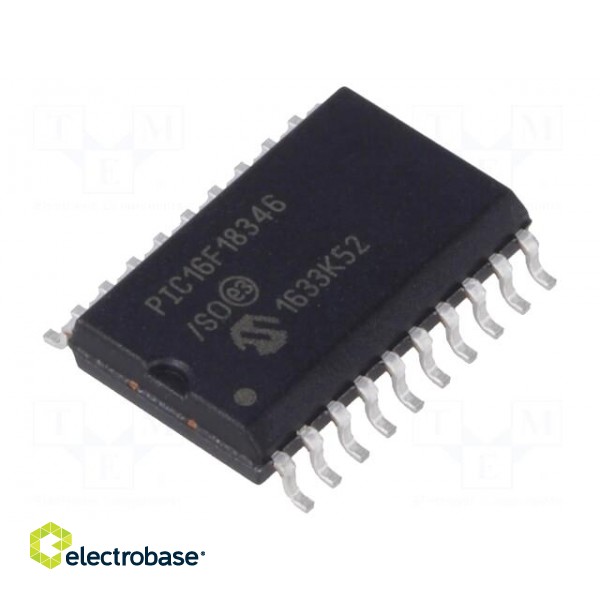 IC: PIC microcontroller | 28kB | 32MHz | 2.3÷5.5VDC | SMD | SO20 | PIC16