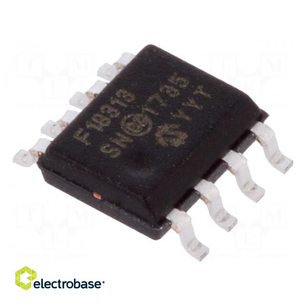 IC: PIC microcontroller | 3.5kB | 32MHz | 2.3÷5.5VDC | SMD | SO8 | PIC16
