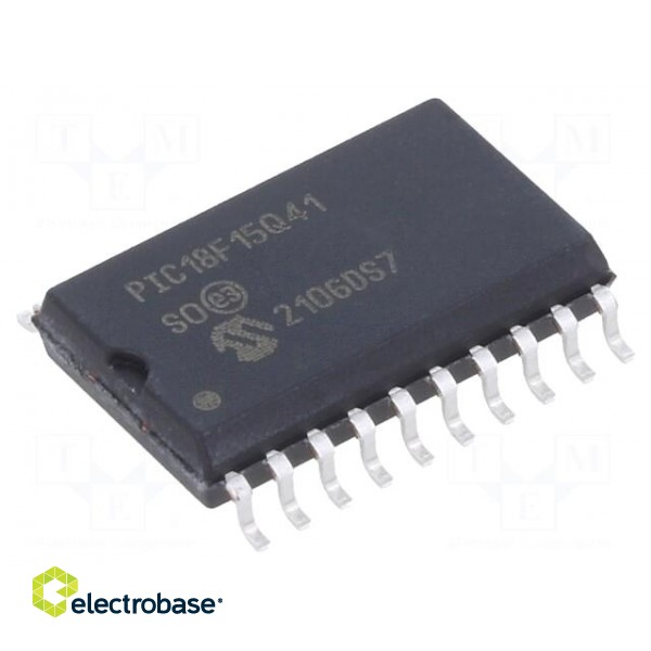 IC: PIC microcontroller | 32kB | 64MHz | I2C,SPI x2,UART | 1.8÷5.5VDC