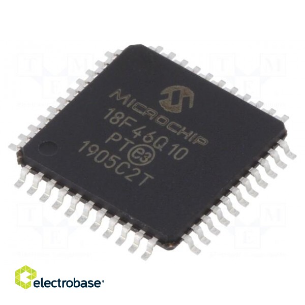 IC: PIC microcontroller | 64kB | 64MHz | I2C x2,LIN,SPI x2,UART x2