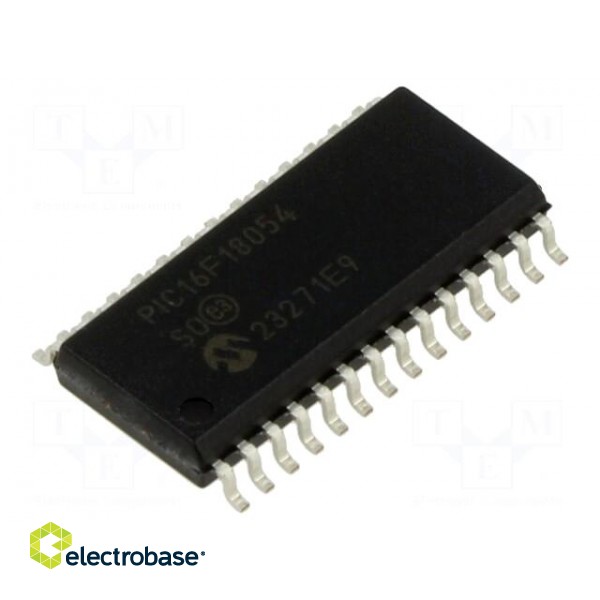 IC: PIC microcontroller | 7kB | 32MHz | 1.8÷5.5VDC | SMD | SOIC28 | PIC16