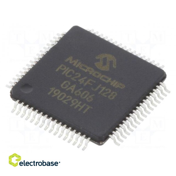 IC: PIC microcontroller | 128kB | I2C x3,I2S x3,SPI x3,UART x6
