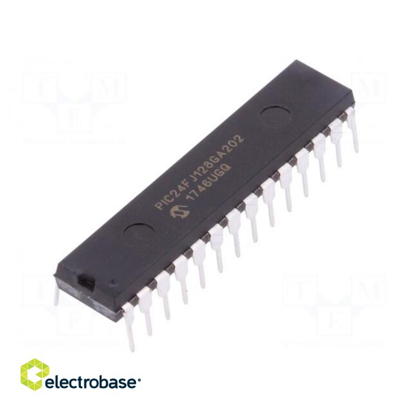 PIC microcontroller | Memory: 128kB | SRAM: 8192B | 2÷3.6VDC | SMD