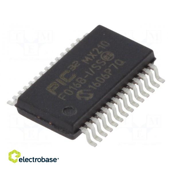 IC: PIC microcontroller | 16kB | 2.3÷3.6VDC | SMD | SSOP28 | PIC32