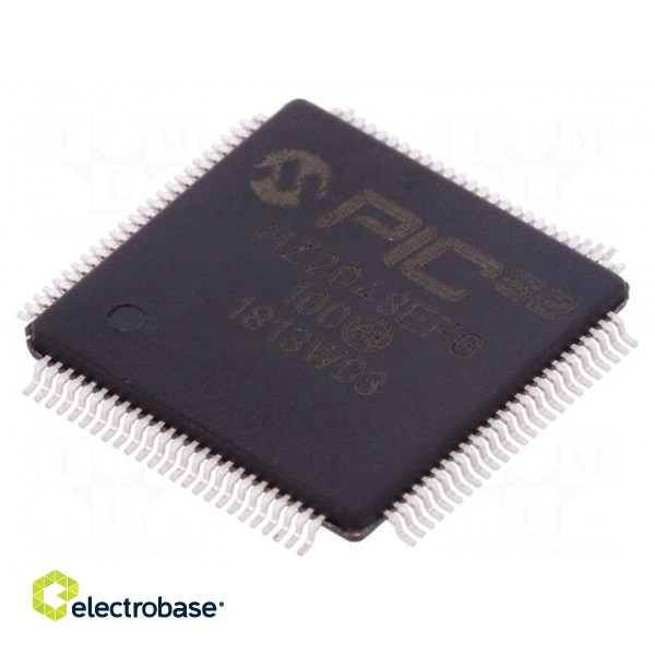 IC: PIC microcontroller | 2048kB | 2.2÷3.6VDC | SMD | TQFP64 | PIC32