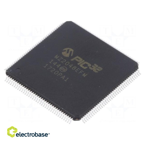IC: PIC microcontroller | 2048kB | 2.2÷3.6VDC | SMD | LQFP144 | PIC32