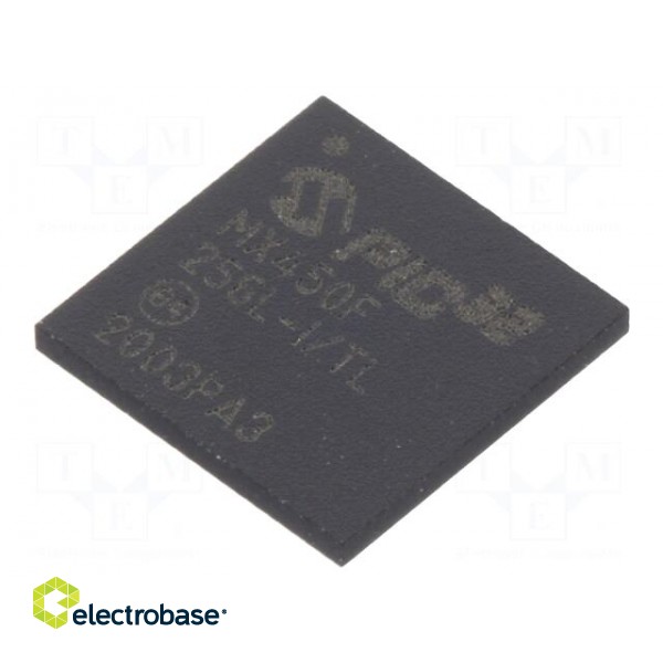 IC: PIC microcontroller | 256kB | 2.3÷3.6VDC | SMD | VTLA124 | PIC32