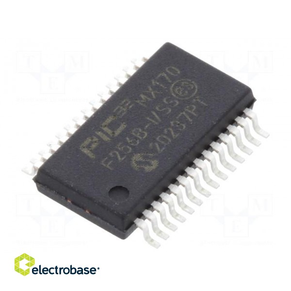 IC: PIC microcontroller | 256kB | 2.3÷3.6VDC | SMD | SSOP28 | PIC32